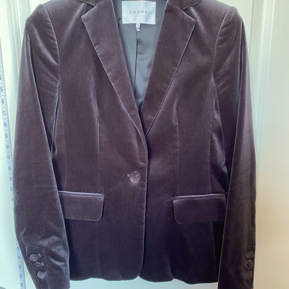 Frame Single Button Jacket - Picture 1 of 3